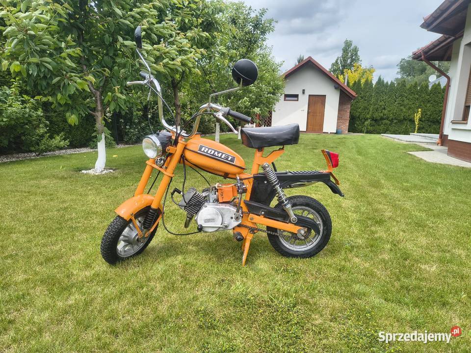 motorynka marki Romet z 1987 roku Rzeszów