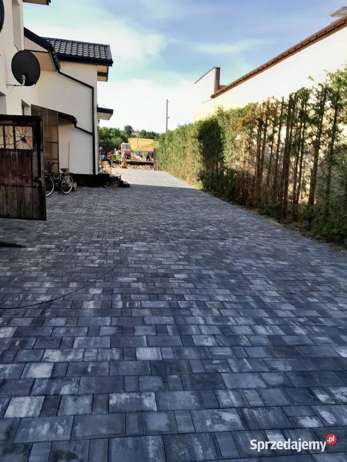 Brukarstwo układanie kostki brukowej sprzedaż łódzkie Piotrków Trybunalski
