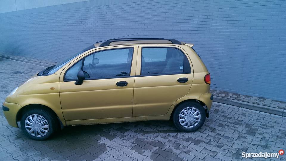 Fajny Zloty Matiz 2000r 1700 zl welurowa tapicerka Stare Babice sprzedam