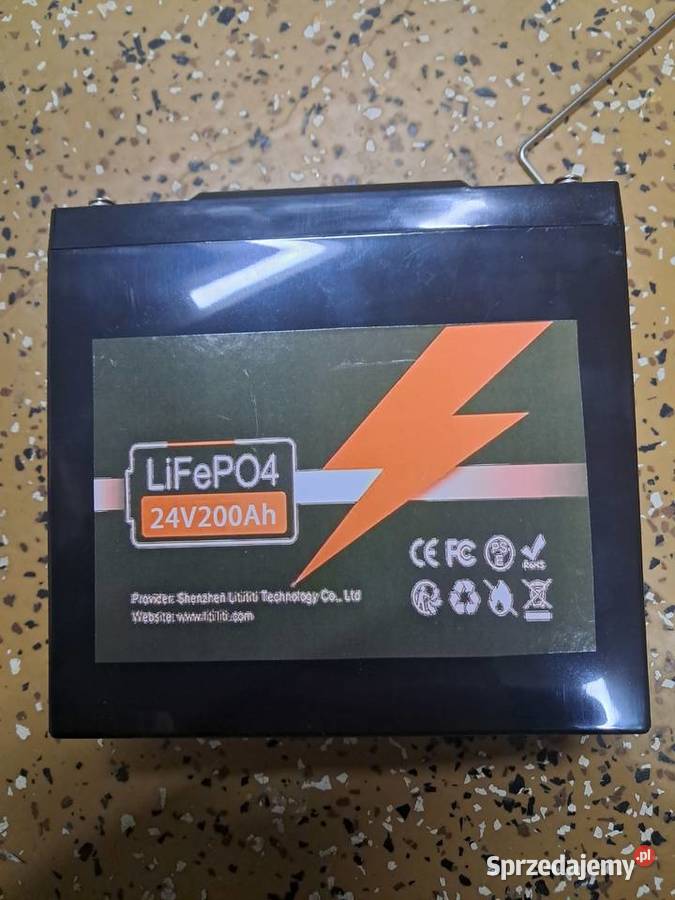 nowa bateria lifepo4 24V 200Ah brak paragonu świętokrzyskie sprzedam