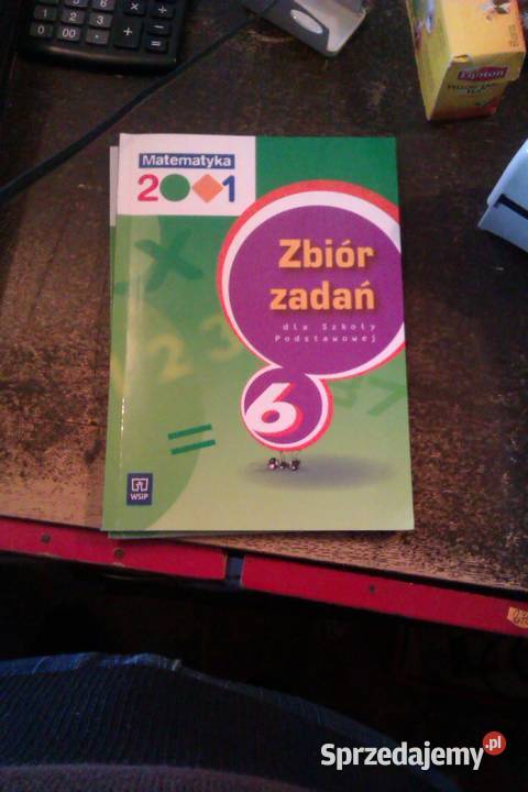 Matematyka 6 2001 zadania aukcje antykwaryczne Antykwariat mazowieckie Warszawa