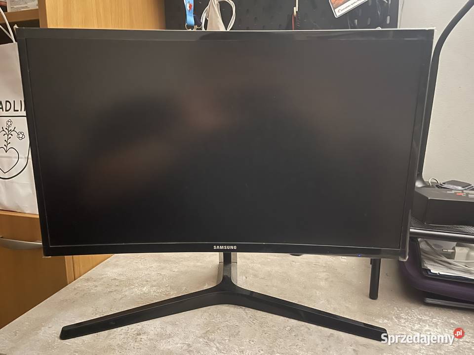 Monitor Zakrzywiony Samsung 24 144hz FHD 4ms LCD Monitory i projektory śląskie Radlin