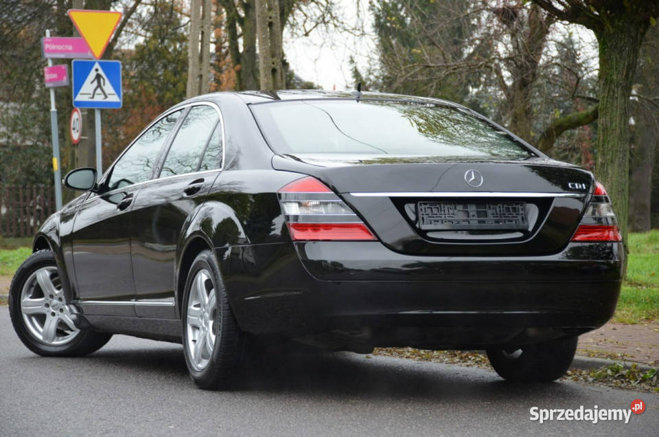 Mercedes S 320 Opłacona 320CDI 235 Serwis Kamera nieuszkodzony