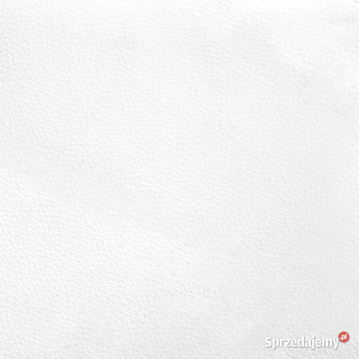 Łóżko z materacem białe sztuczna skóra 160x200 Warszawa