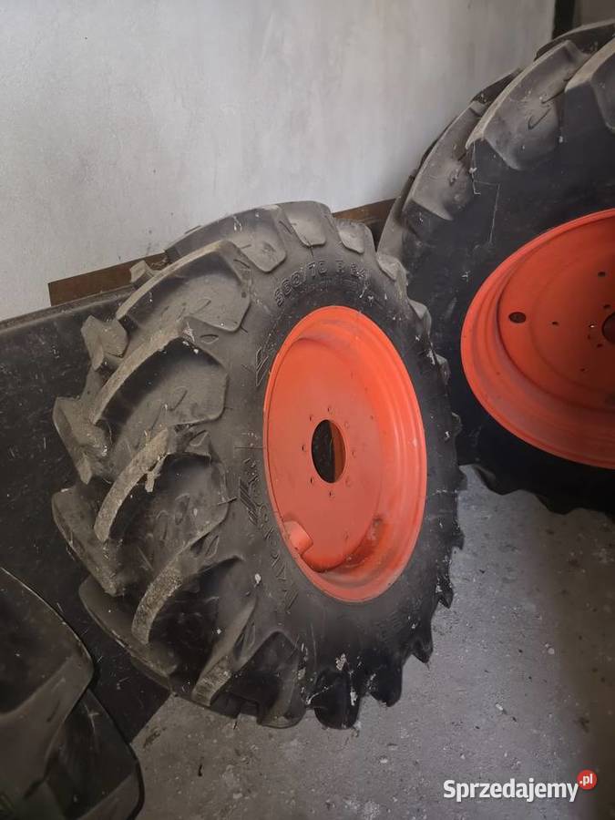 Koła rolnicze Kubota Kleber Fitker 36070 R 24 i Jastrzębiec
