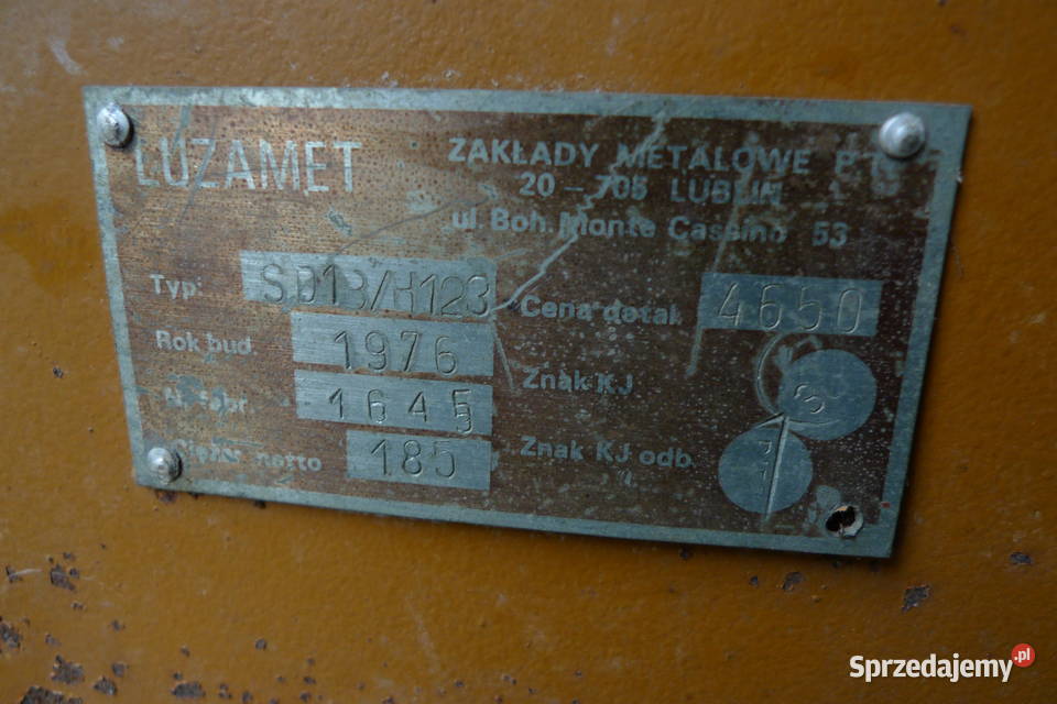 Śrutownik kamieniowy do zboża H123 LUZAMET kujawsko-pomorskie Bydgoszcz