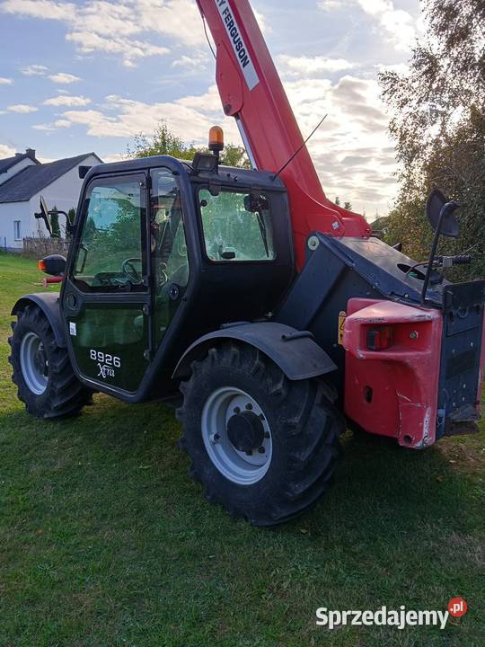 Ładowarka teleskopowa Massey Ferguson 8926 Grabów Szlachecki