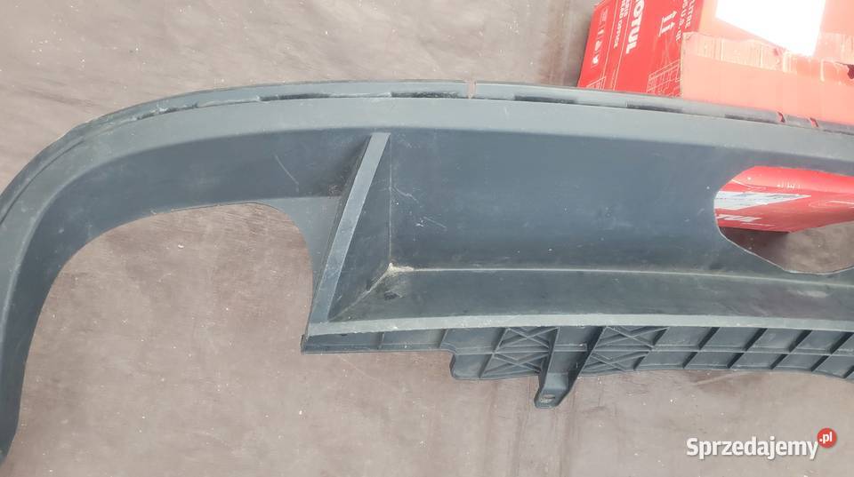 VW PASSAT B7 KOMBI SPOILER DOKŁADKA ZDERZAKA TYŁ Spoilery śląskie