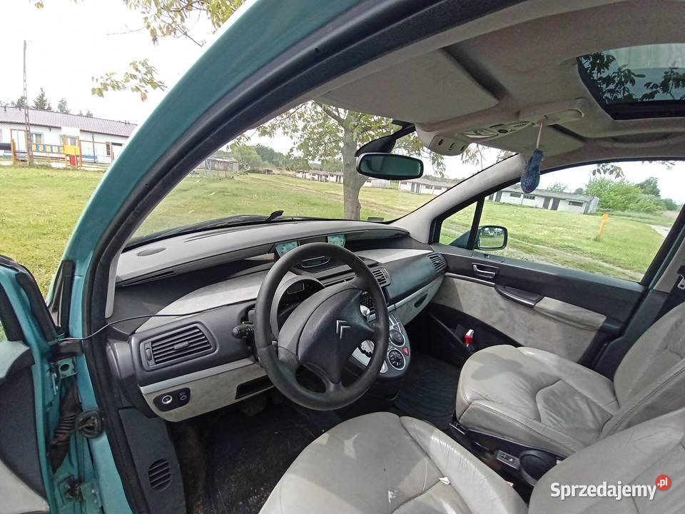 Citroen C8 benzynagaz LPG podgrzewane fotele Michrów
