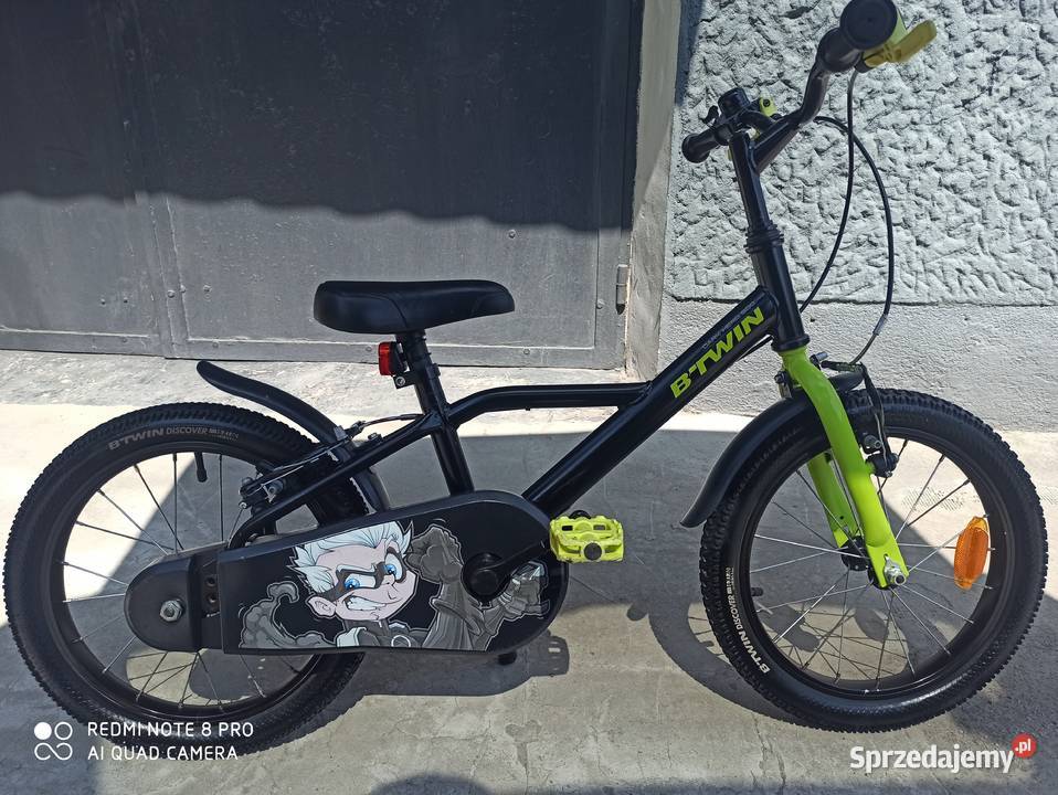 Rowerek Dzieciecy Btwin 16 DARK HERO NOWYMAŁO małopolskie Wieliczka