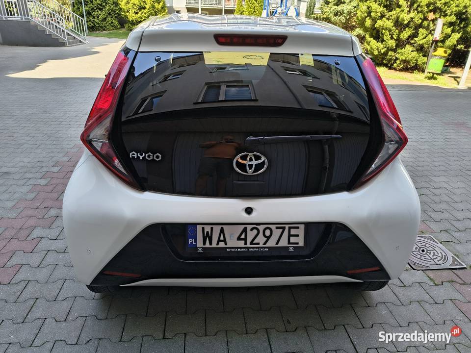 Toyota Aygo 2019 36 pierwszy właściciel z bluetooth mazowieckie Warszawa