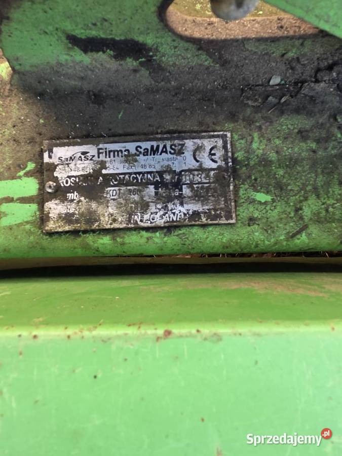 Kosiarka rotacyjna SAMASZ 26m Przekolno sprzedam