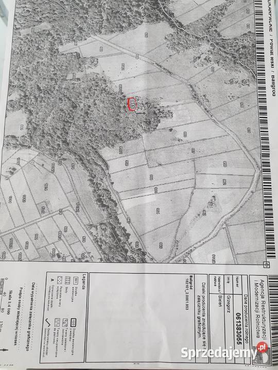 Działka rolno leśna w Baligrodzie 25 ha Baligród sprzedam