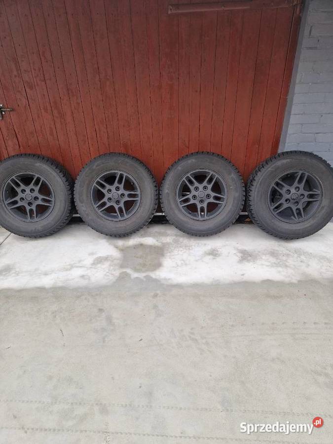 Koła felgi Jeep 245 70 16r zimowe 4 Samochodowe Sobieszyn