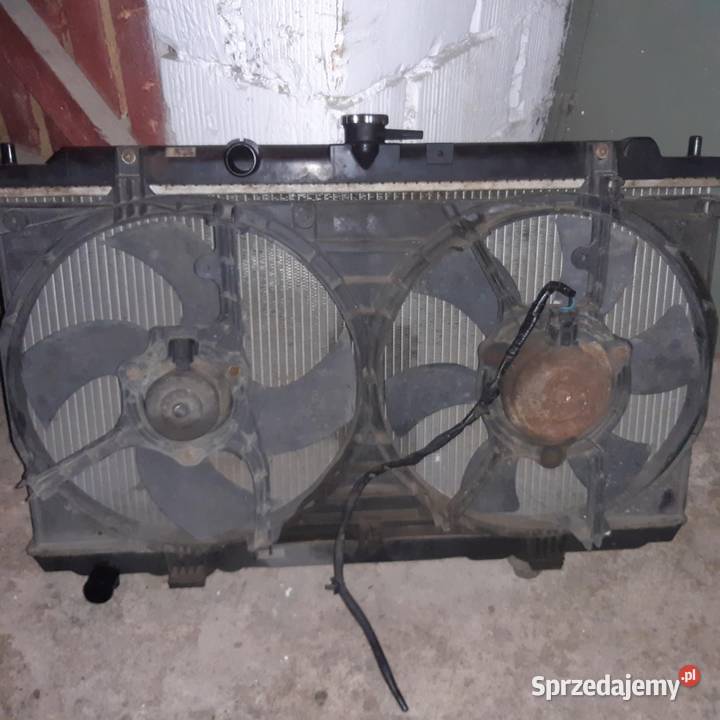 Chłodnica z wentylatorami Nissan Primera P12 Primera Barlinek