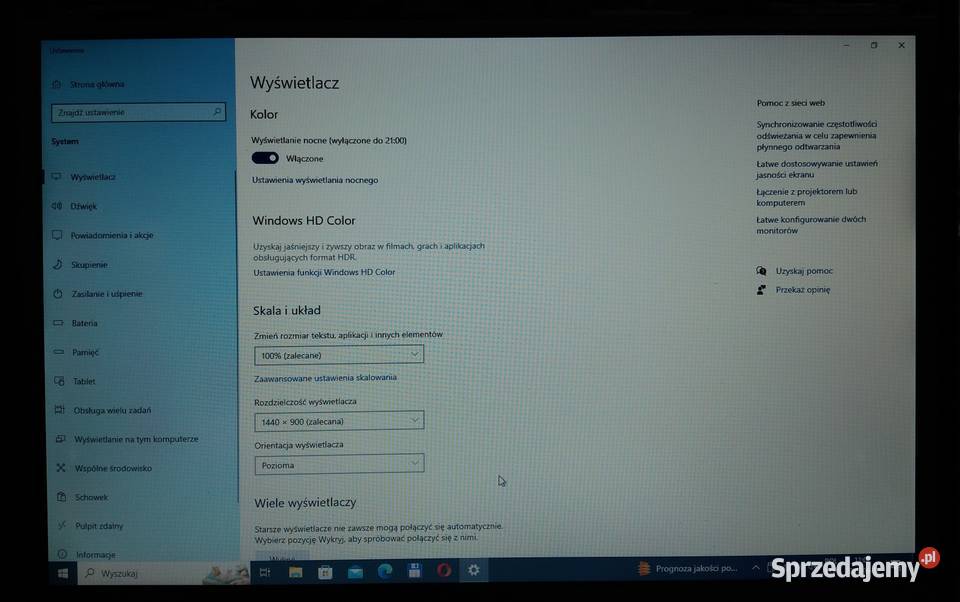 Laptop Dell e6410 i7 SSD 240GB nVidia zasilacz Tarnów