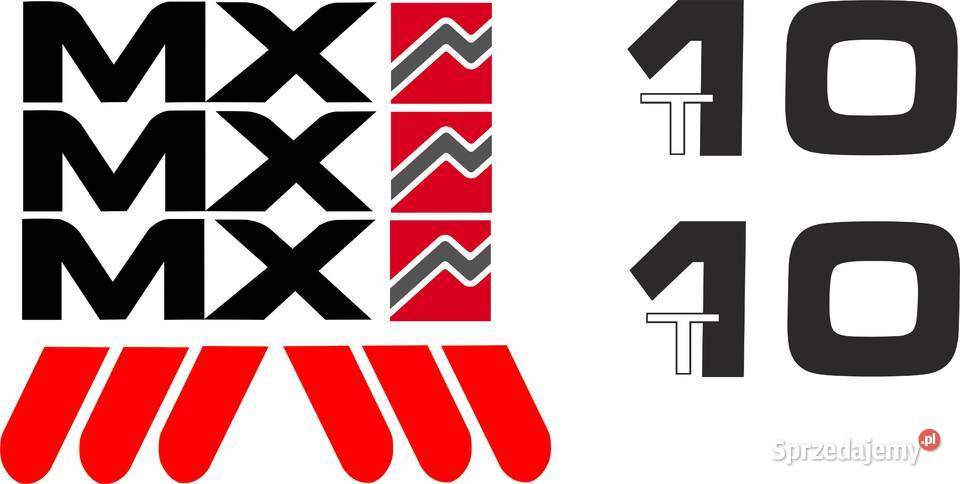 Naklejki na ładowacz mx t10 kujawsko-pomorskie Bydgoszcz