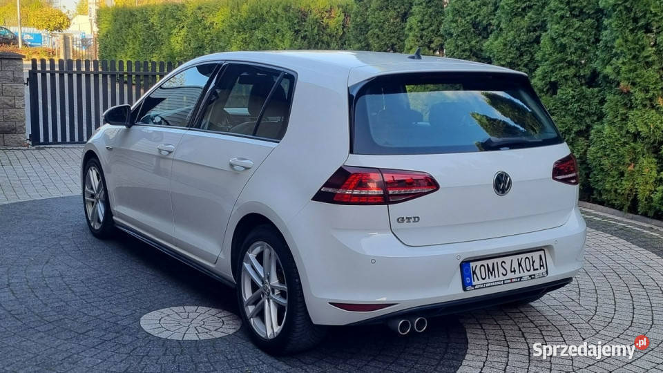 Volkswagen Golf GTD DSG 20 184 Bogata Wersja ogranicznik prędkości Płońsk sprzedam