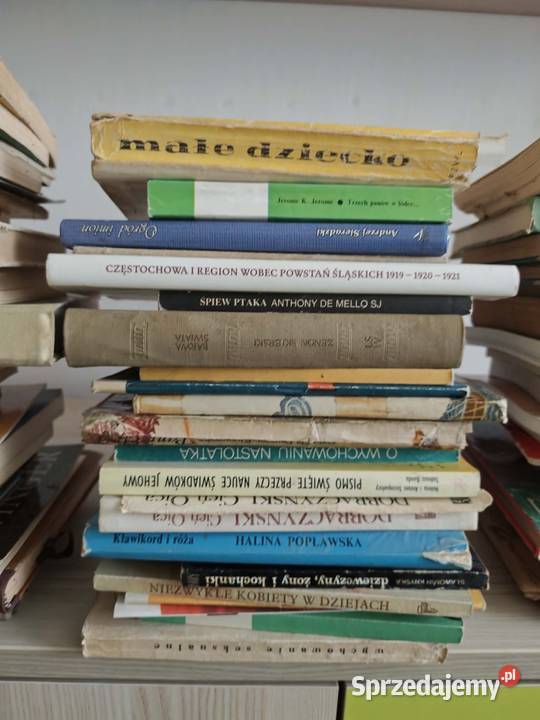 Sprzedam książki Koniecpol sprzedam