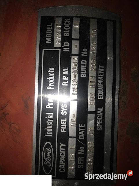 Ford 2722E Silnik CZĘŚCI Jastrzębniki sprzedam