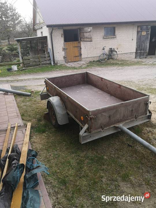 Sprzedam przyczepkę samochodową lekką