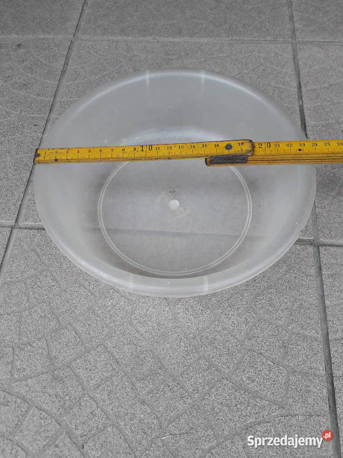 Bezbarwna mała miedniczka z polipropylenu Kraków