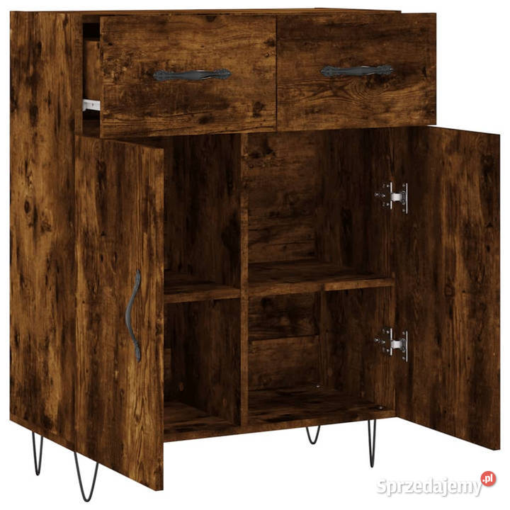 Szafka przydymiony dąb 695x34x90 materiał mazowieckie