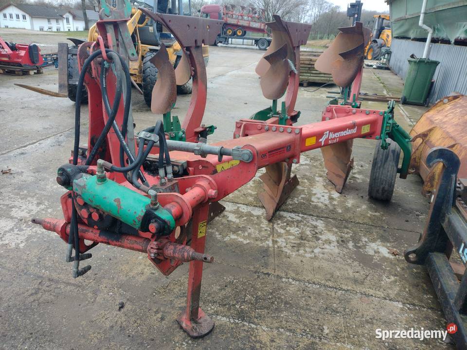 Pług 3 skibowy obrotowy kverneland model f super