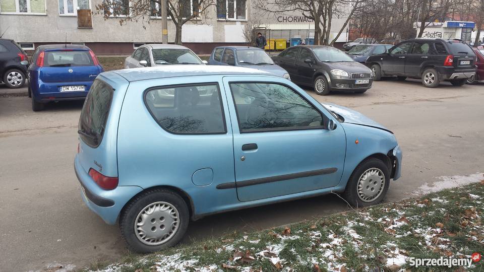 Fiat SEICENTO SX 09 1998 elektryka uszkodzony Wrocław