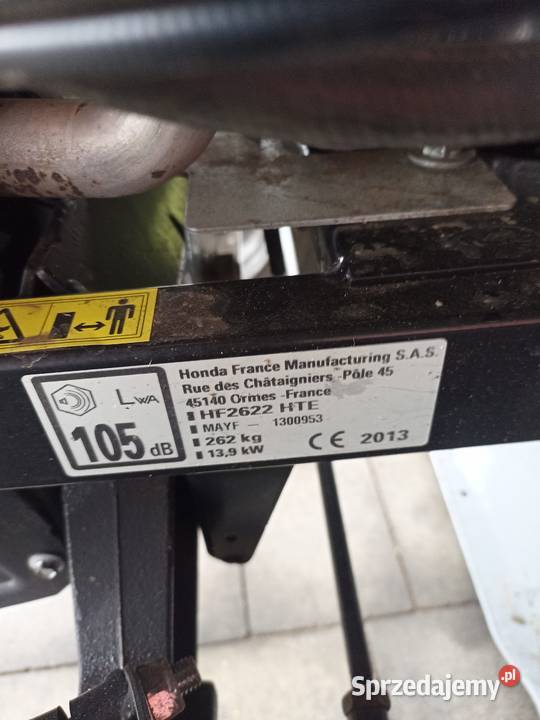 Kosiarka traktorek Honda 2622 hydro mulczer 122 Traktorki Rawa Mazowiecka