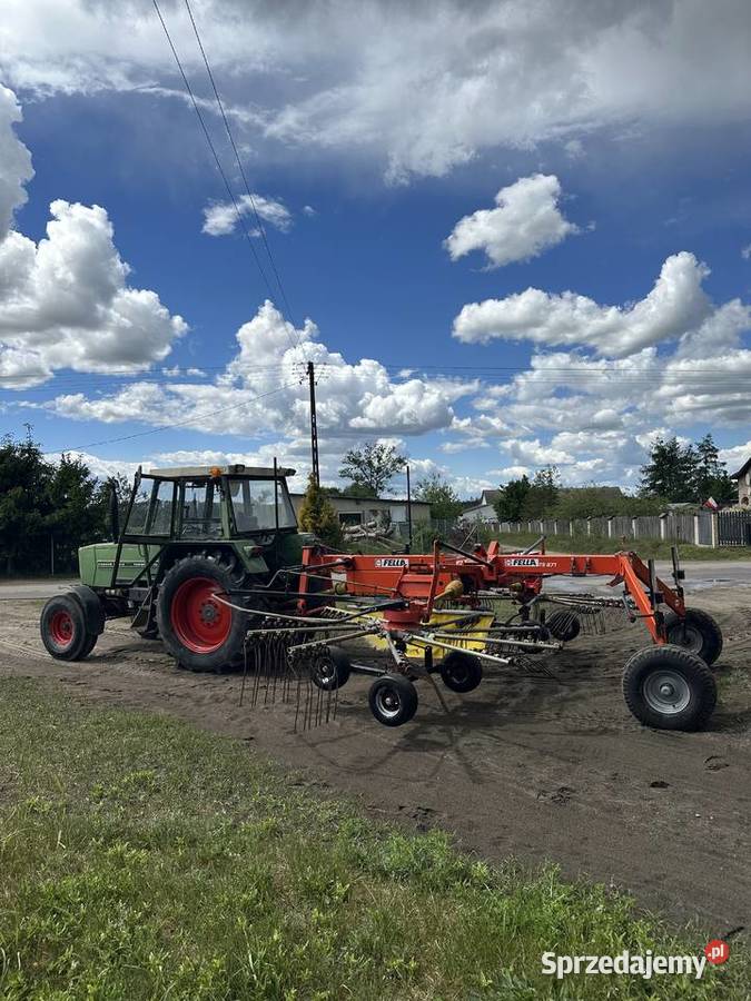 Zgrabiarka dwukaruzelowa Fella TS 671 Krone Zgrabiarki i przetrząsacze Kuzie