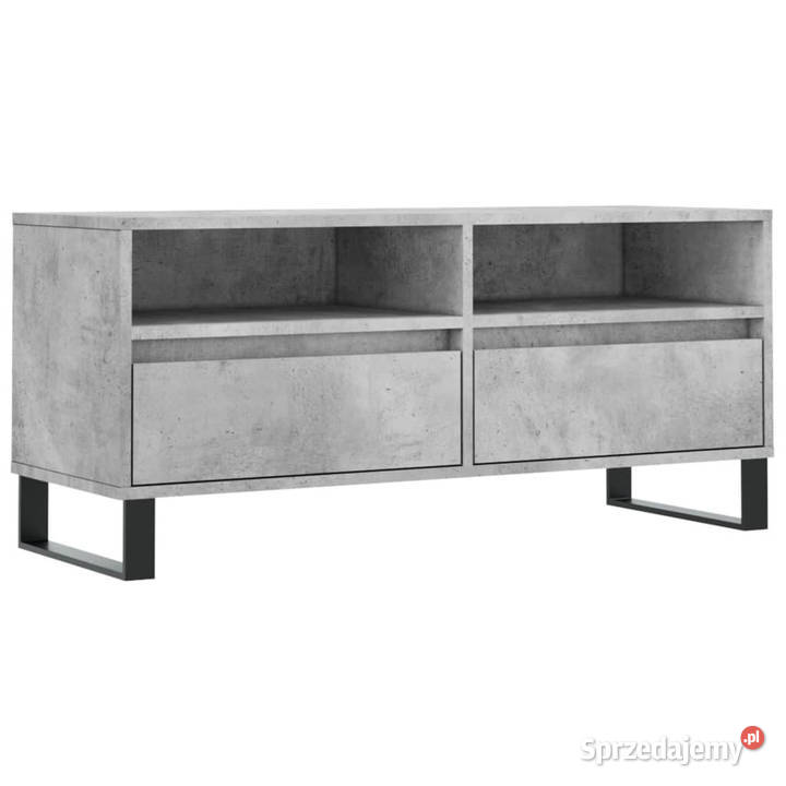 Szafka pod TV szarość betonu 100x345x445 mazowieckie Warszawa