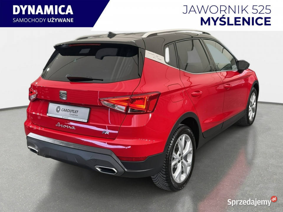 Seat Arona VAT 23 FR 10TSI 110 M6 2022 r salon I kamera cofania