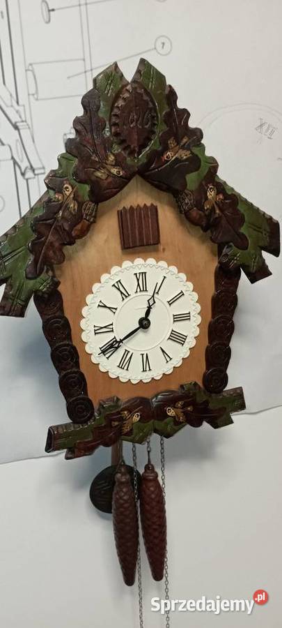 Zegar z kukułka Majak na prezent Żary