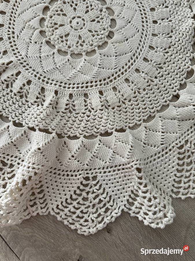 Serweta szydełko śr 60 ecri grnitka