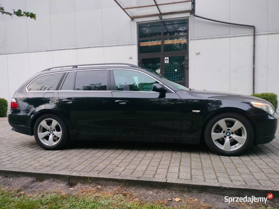 BMW E61 2005 25d 177 elektrycznie ustawiane fotele Samochody osobowe