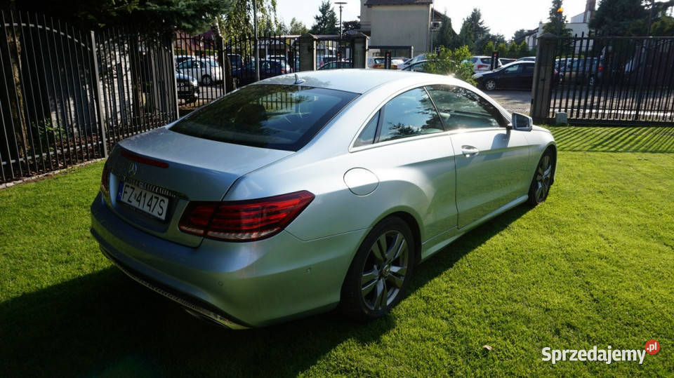 Mercedes E 250 super stan Gwarancja W212 2009 Sportowy / Coupe Zielona Góra