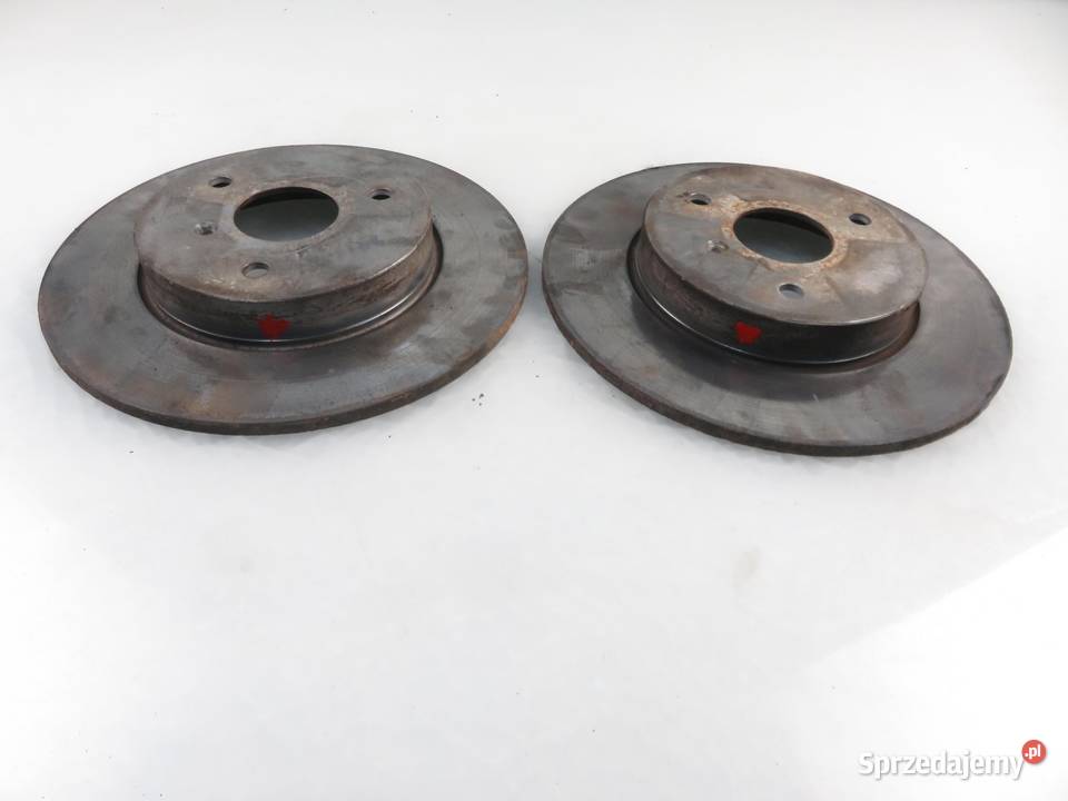 TARCZE HAMULCOWE PRZÓD SMART CITY 06 osobowe