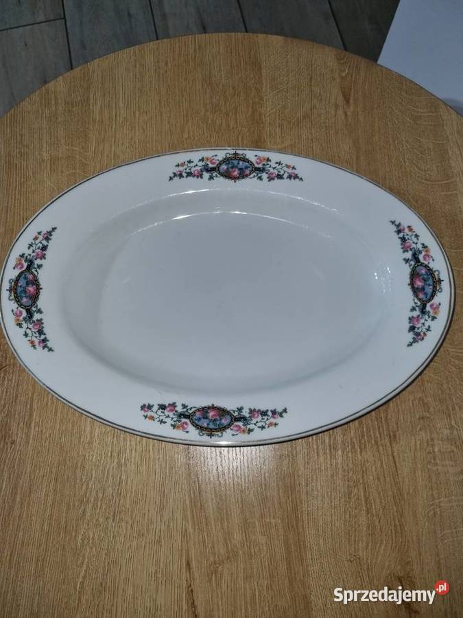 Półmisek Porcelanowy wielkopolskie Wola Podłężna