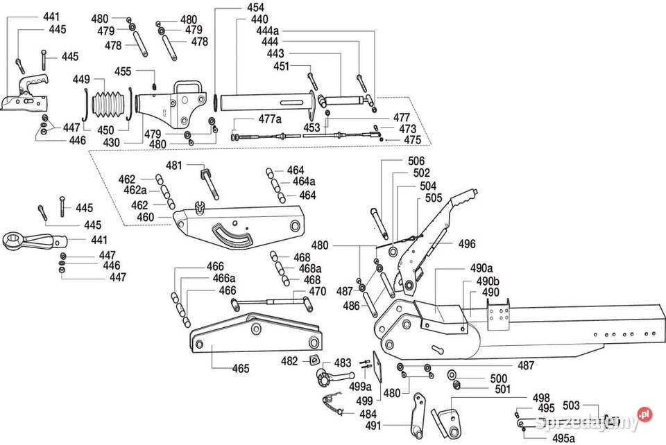 Pierścień 4016905 Części i osprzęt rolniczy Kamionna