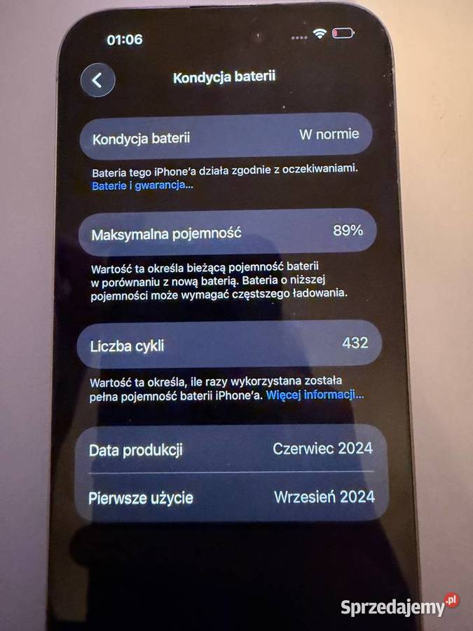 Apple iPhone 15 Pro 128 GB Natural Titanium