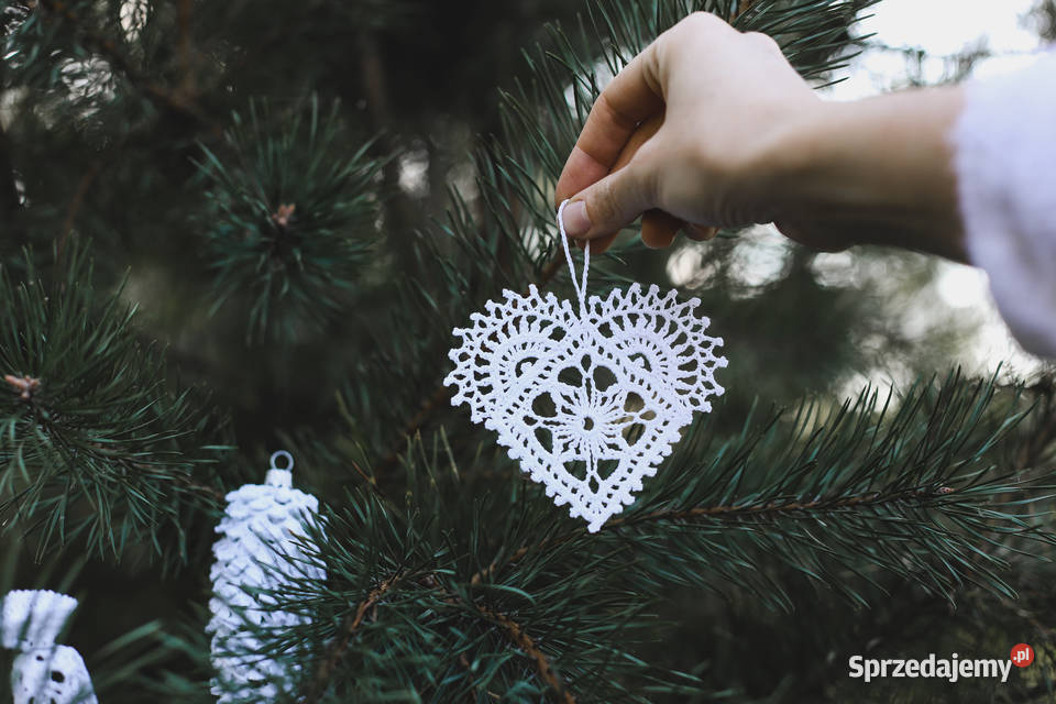 Ozdoby szydełkowe na choinkę Drawsko Pomorskie