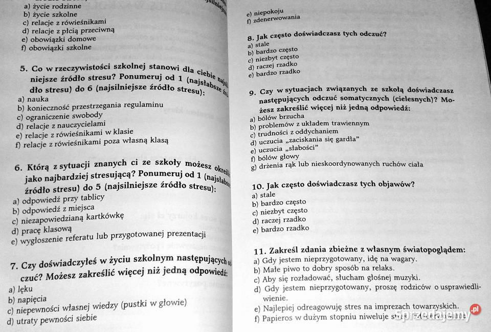 Stres w szkole potwora uczynić przyjacielem Chełm sprzedam