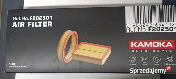KAMOKA FILTR POWIETRZA F202501 PEGEUT CITROEN dostawcze Koronowo