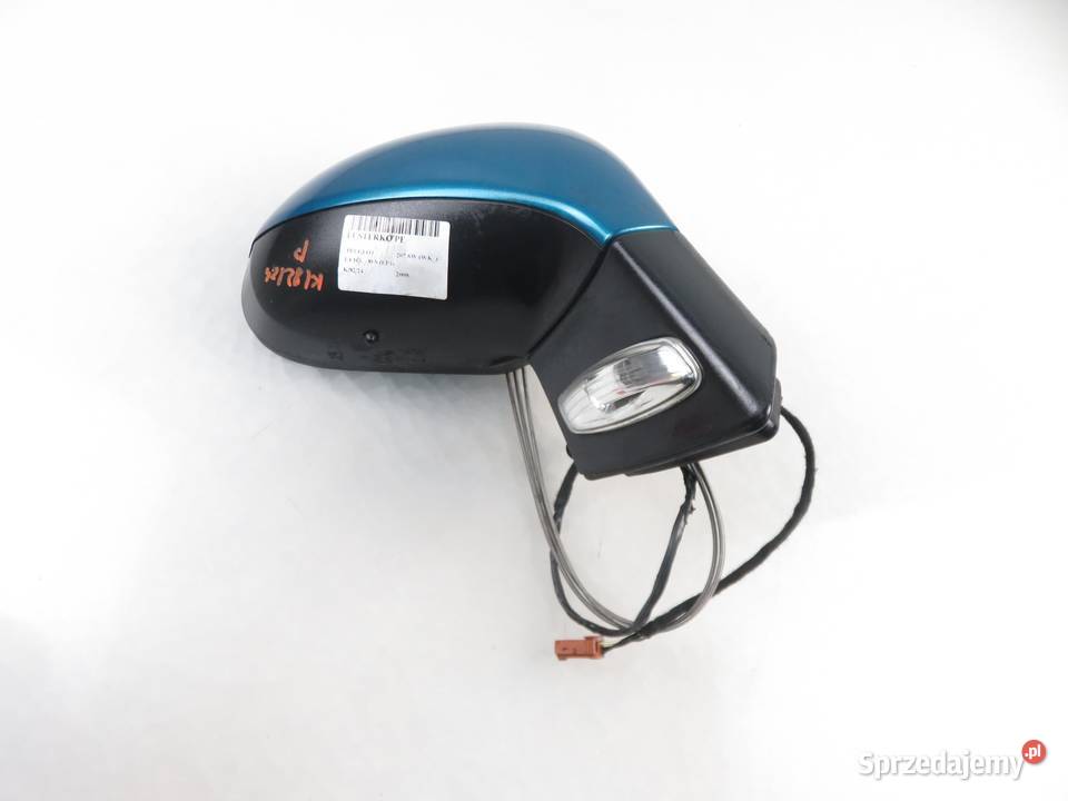 LUSTERKO PRAWE PEUGEOT 207 4 PIN KMU osobowe małopolskie