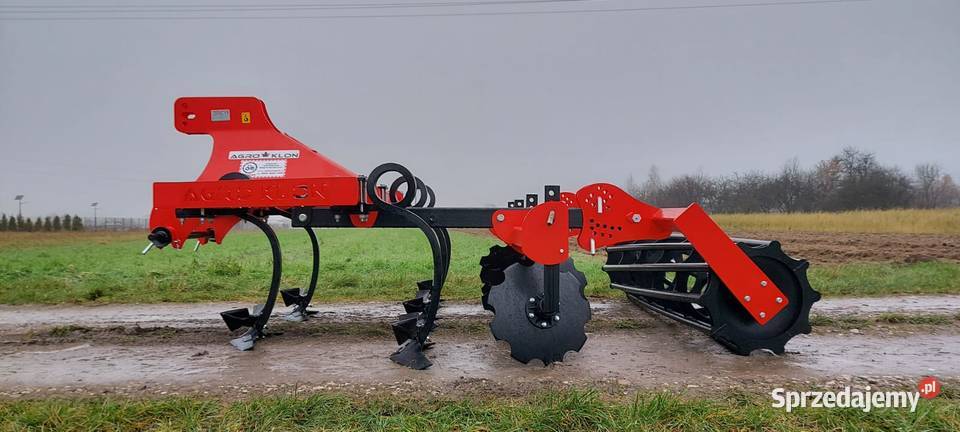 WYPRZEDAŻ Agregat talerzowy ścierniskowy do nieuszkodzony