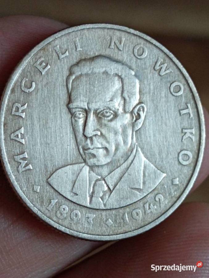 Sprzedam monete 20 zl 1976 Marceli Nowotko bzm Chełm sprzedam