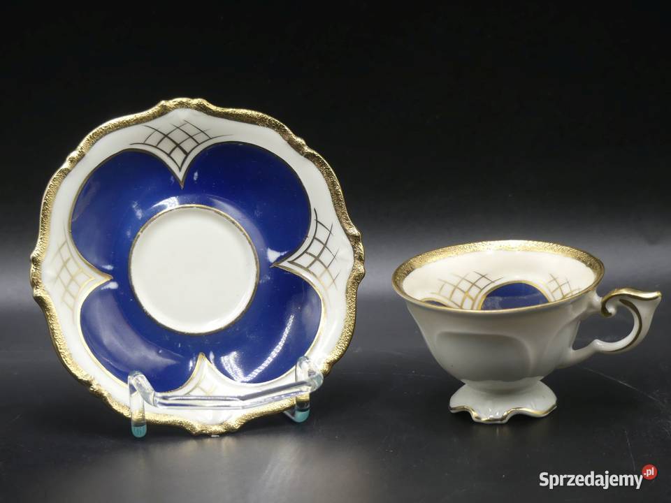 Komplet do mokki Tułowice Tillowitz 1928 45 Poznań