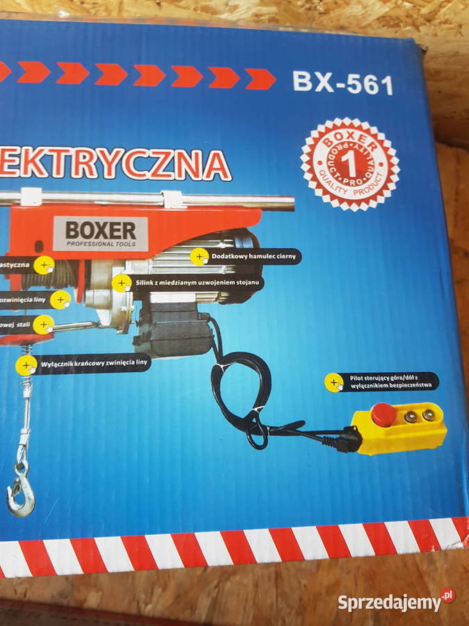 Wyciągarka Elektryczna Boxer 1500W 125250 Głogowa