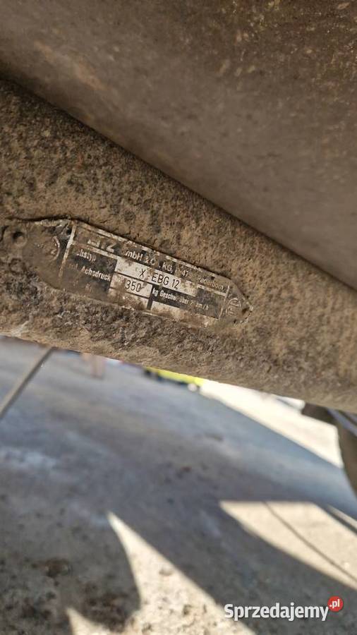 Przyczepka saris 1300dmc burtowe Zbiersk